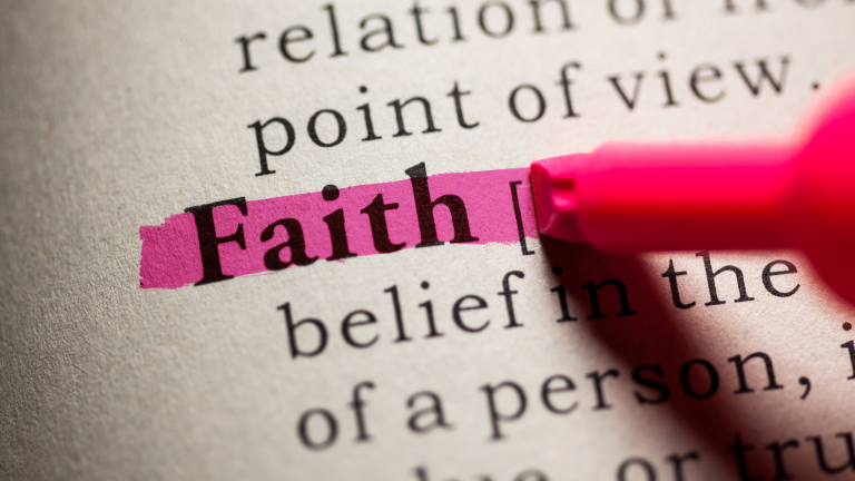 FAITH AND THE RIGHT IMAGE