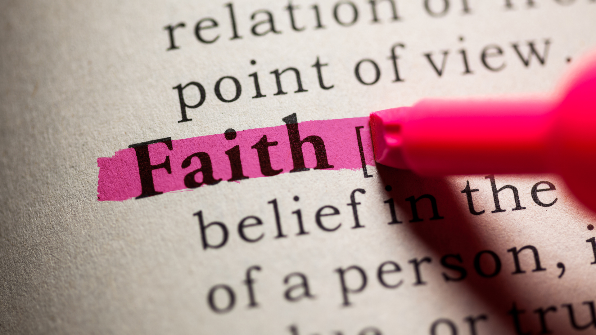 WHAT IS FAITH